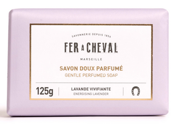 Jemné parfémované mýdlo - povzbuzující levandule 125 g Fer á Cheval